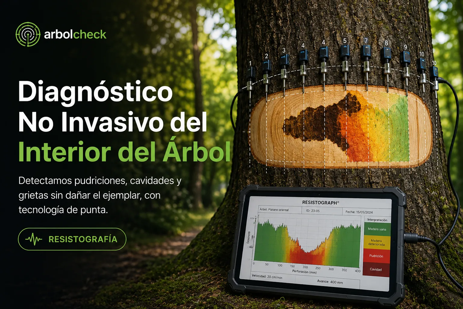 Resistografía ArbolCheck
